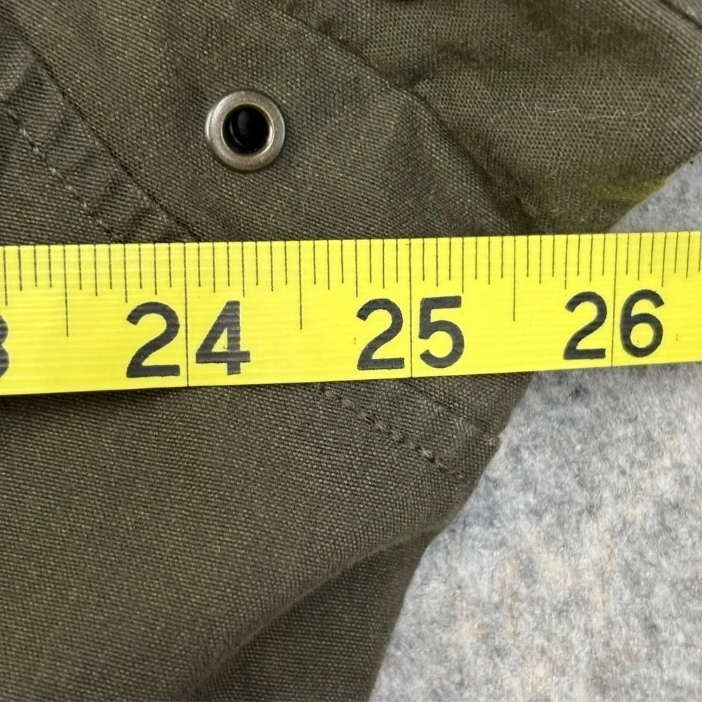 Polo Ralph Lauren Waxed Moto Jacket Mens XL Olive Green Cord Collar Retro NWT